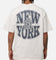Majestic Athletic New York Yankees Kenmare City Bulge T-Shirt Silver Marle