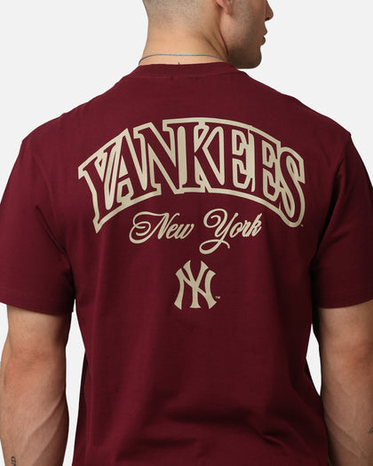 Majestic Athletic New York Yankees Kenmare City Bulge T-Shirt Maroon