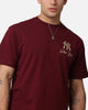 Majestic Athletic New York Yankees Kenmare City Bulge T-Shirt Maroon