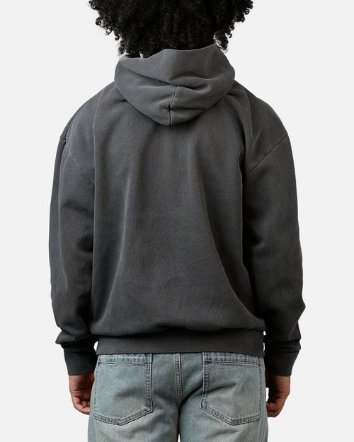 Market Hockey Bear Hoodie Washed Black