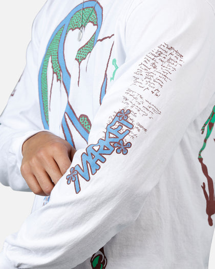 Market Peace Practice Long Sleeve T-Shirt White