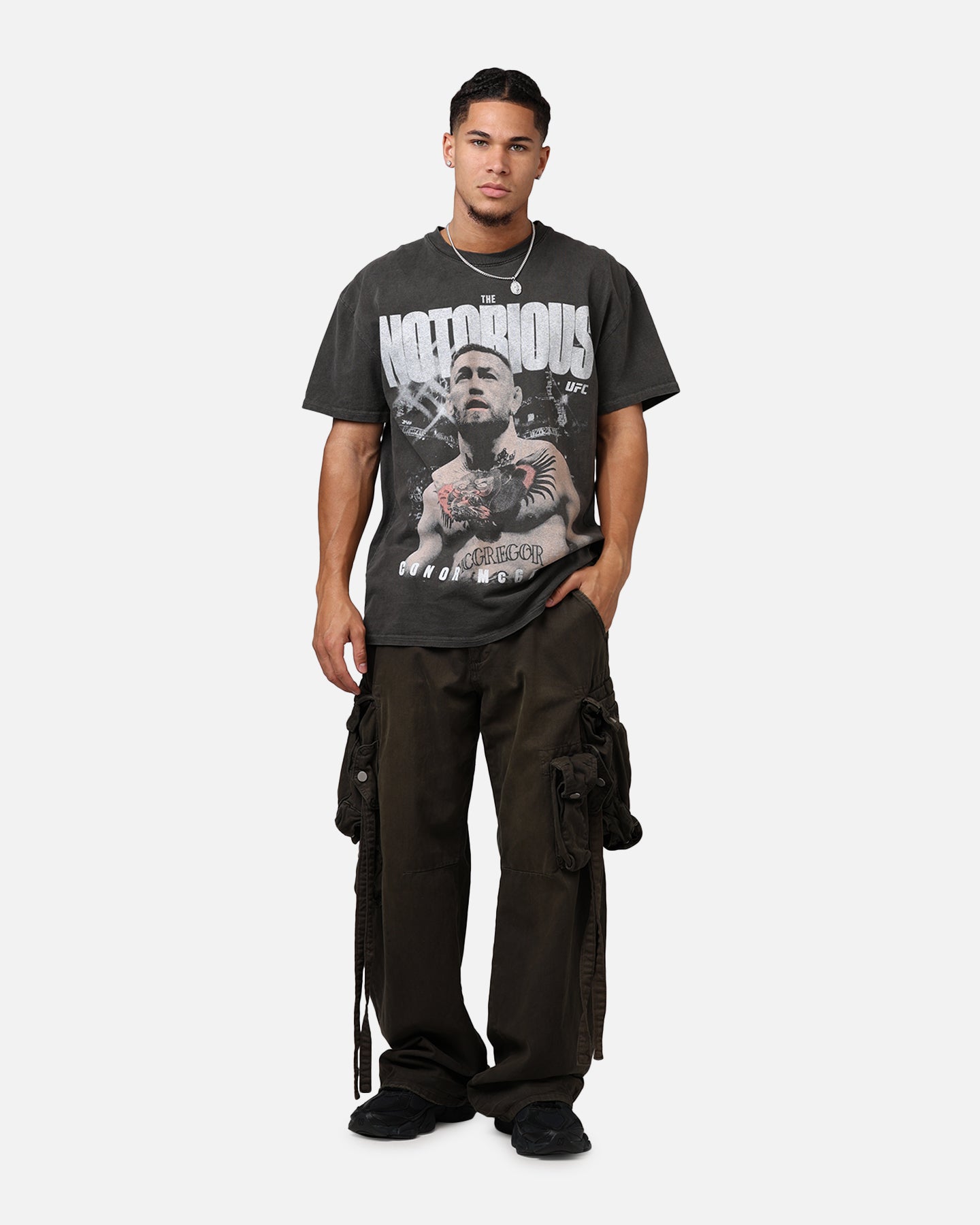 UFC By Culture Kings Conor McGregor Mac Heavyweight T-Shirt Black