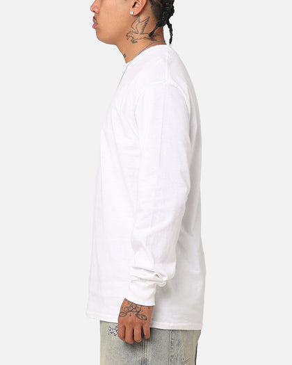 Culture Kings Long Sleeve T-Shirt White