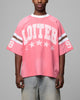 Loiter Star Jersey T-Shirt Pink