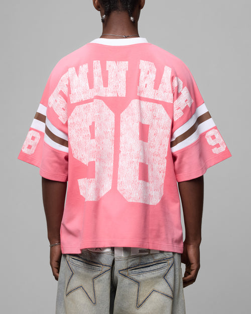 Loiter Star Jersey T-Shirt Pink