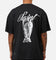 Saint Morta Guardian T-Shirt Black Acidwash