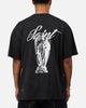 Saint Morta Guardian T-Shirt Black Acidwash