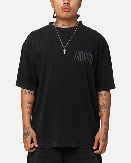 The Anti Order Anti-Order Projects T-Shirt Black Acidwash