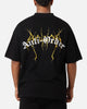 The Anti Order Chaos Mock Neck T-Shirt Black/Yellow/White