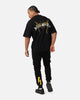 The Anti Order Chaos Mock Neck T-Shirt Black/Yellow/White
