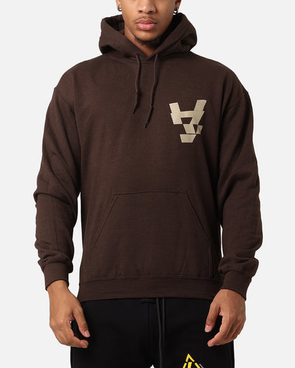 The Anti Order Smash Repair Hoodie Chocolate Brown