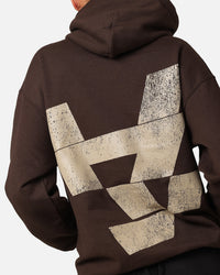 The Anti Order Smash Repair Hoodie Chocolate Brown