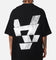 The Anti Order Smash Repair Mock Neck T-Shirt Black/White