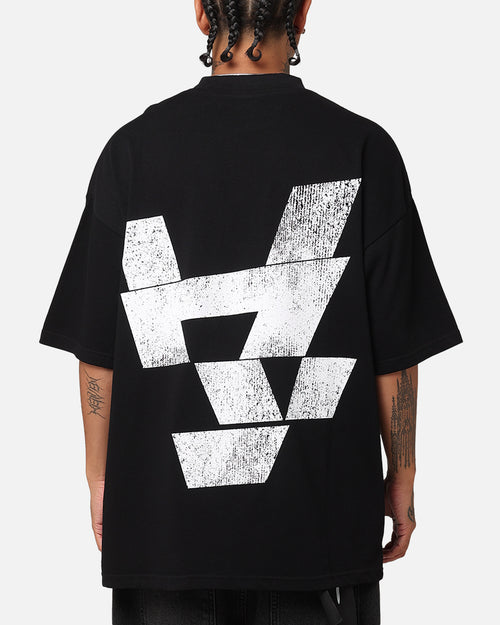 The Anti Order Smash Repair Mock Neck T-Shirt Black/White