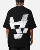 The Anti Order Smash Repair Mock Neck T-Shirt Black/White
