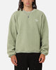Carre Polar Fleece Crewneck Pale Green