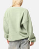 Carre Polar Fleece Crewneck Pale Green