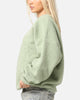Carre Polar Fleece Crewneck Pale Green