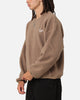 Carre Polar Fleece Crewneck Brown