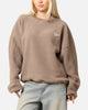 Carre Polar Fleece Crewneck Brown