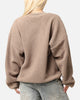 Carre Polar Fleece Crewneck Brown
