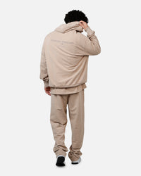 New Era X Mclaren Hoodie Taupe