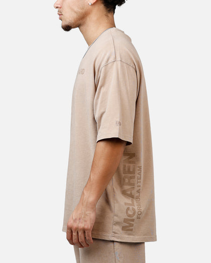 New Era X Mclaren Speedmark T-Shirt Taupe