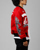 Loiter Aviation Bomber Jacket Red/Black