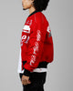 Loiter Aviation Bomber Jacket Red/Black