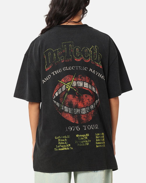 American Thrift Disney The Muppets Animal Heavy T-Shirt Vintage Black