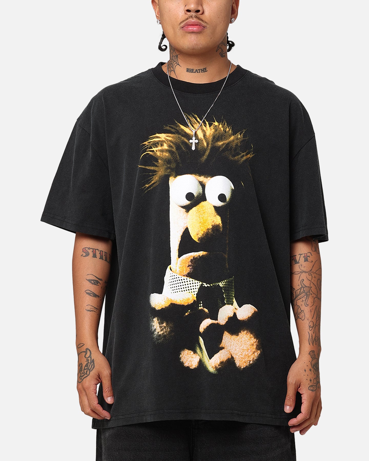 American Thrift Disney The Muppets Beaker Heavy T-Shirt Vintage