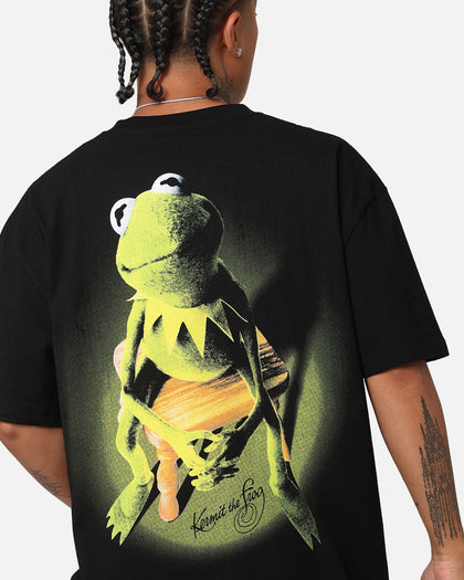 American Thrift Disney The Muppets Kermit Heavy T-Shirt Black