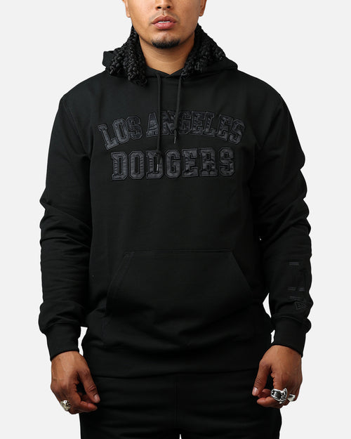 New Era Los Angeles Dodgers Logo Select Hoodie Black/Black