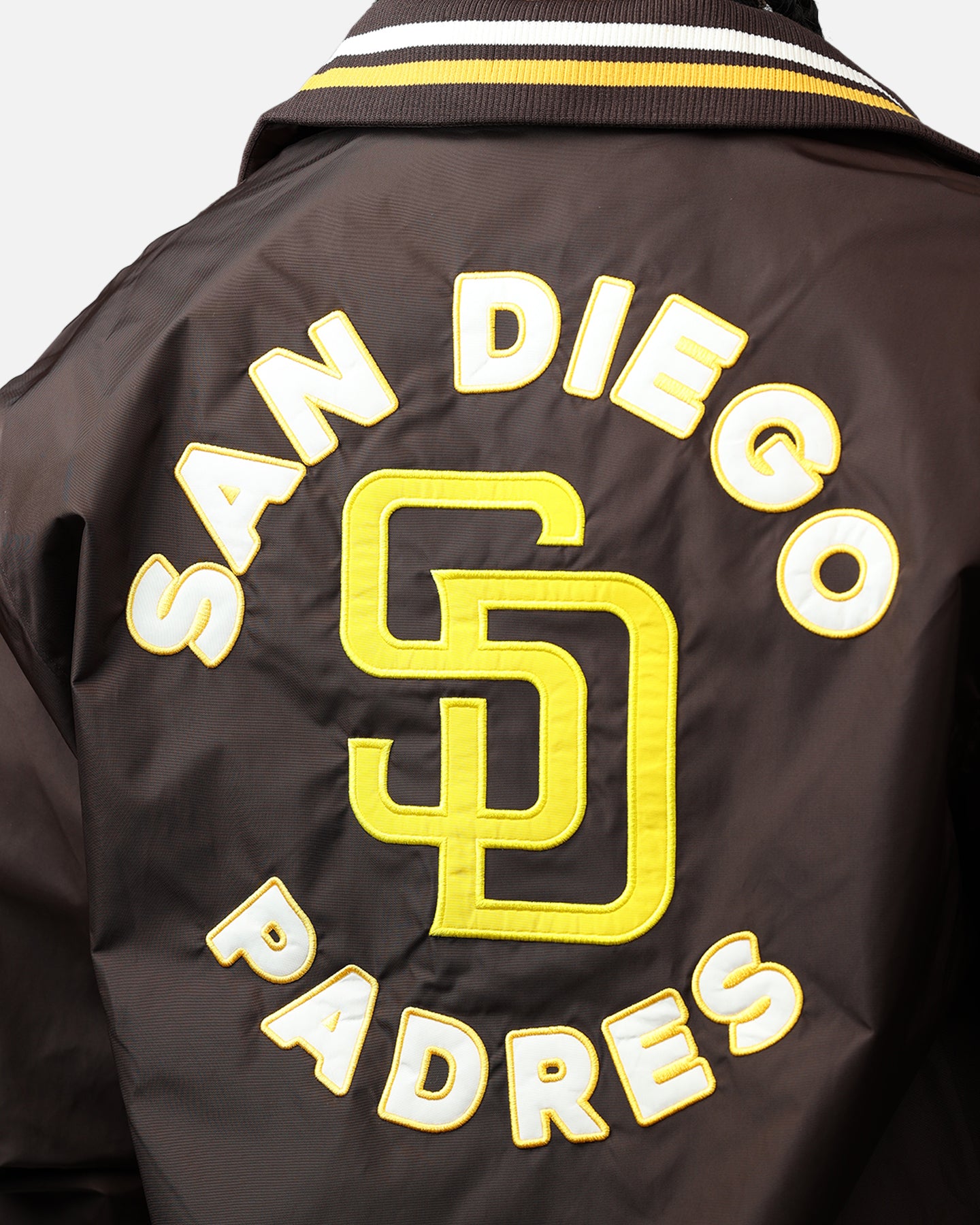 New Era San Diego Padres Throwback Jacket Brown | Culture