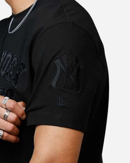 New Era New York Yankees Logo Select T-Shirt Black/Black