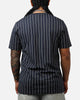 New Era New York Yankees Throwback Pinstripe T-Shirt Navy