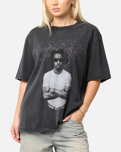 21 Savage Photo T-Shirt Washed Black