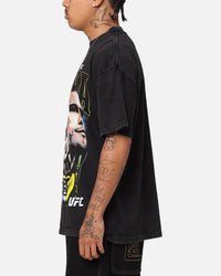 UFC By Culture Kings Alex Pereira Vintage T-Shirt Black Acidwash