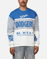 47 Brand Los Angeles Dodgers On Five Crewneck Blue/Grey