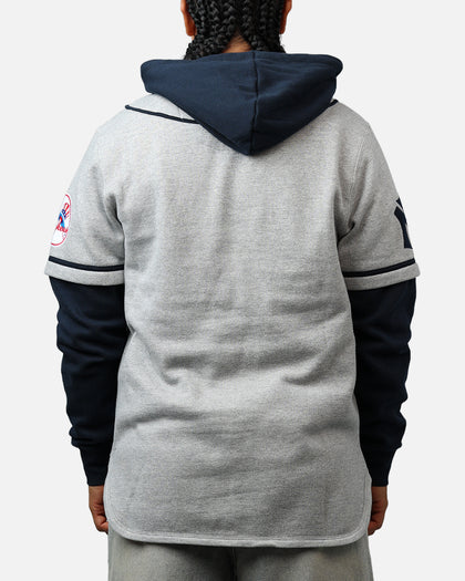 47 Brand New York Yankees Game Hoodie Grey/Navy