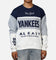 47 Brand New York Yankees On Five Crewneck Navy/Grey