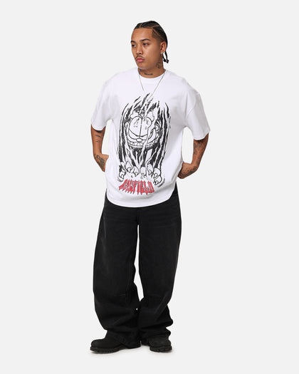 Vintage Goat Crew X Garfield Claws T-Shirt White
