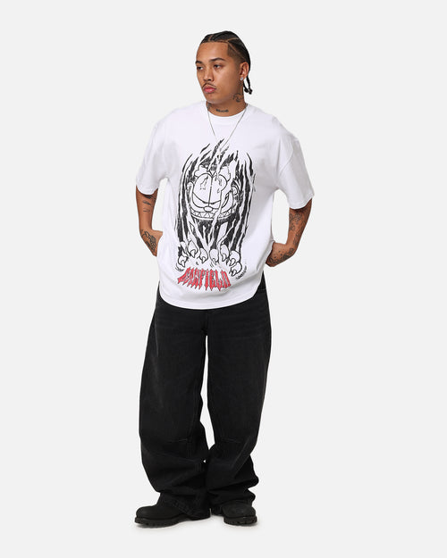 Vintage Goat Crew X Garfield Claws T-Shirt White