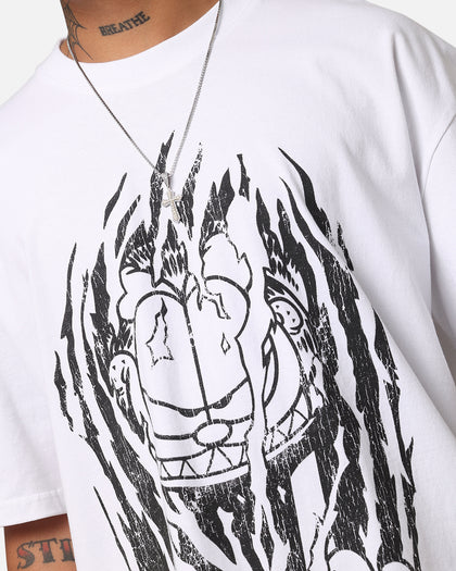 Vintage Goat Crew X Garfield Claws T-Shirt White