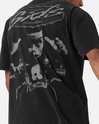 Vintage American Thrift Disney Pixar Sid Heavy T-Shirt Vintage Black