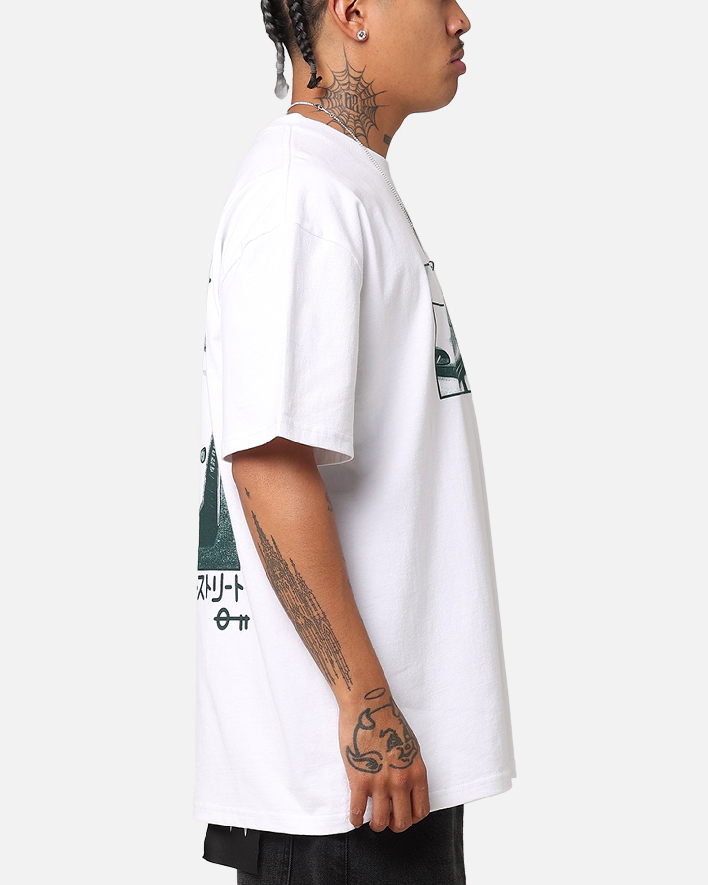 Key Street Halftone Heavy T-Shirt White | Culture Kings US