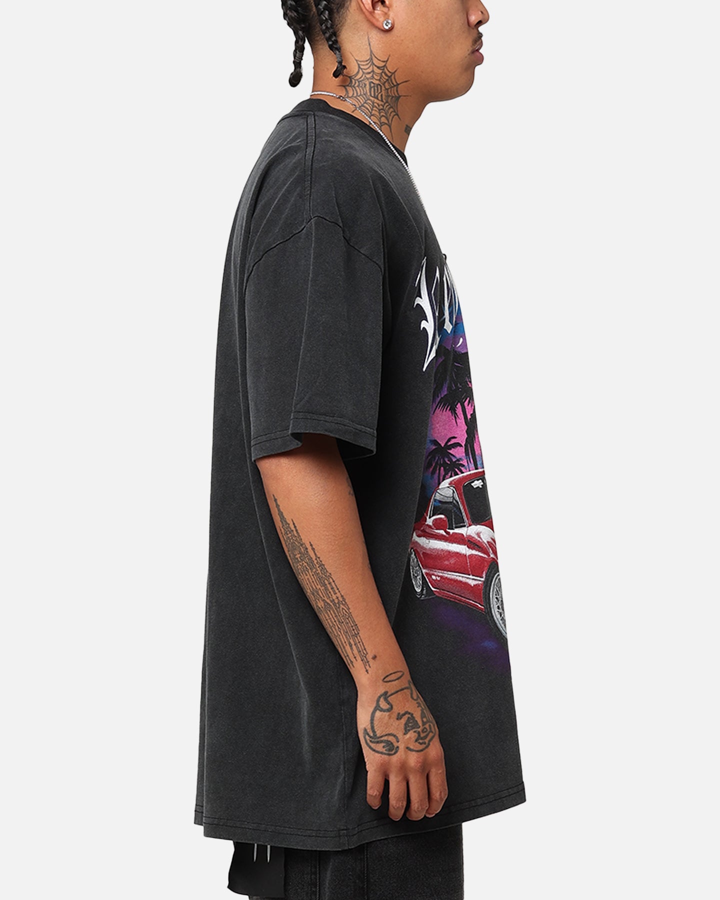 Key Street Hard Top Heavy T-Shirt Vintage Black | Culture Kings US
