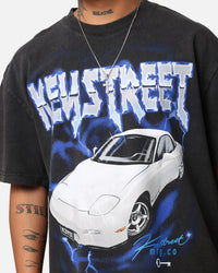 Key Street Heavy Rotation Heavy T-Shirt Vintage Black