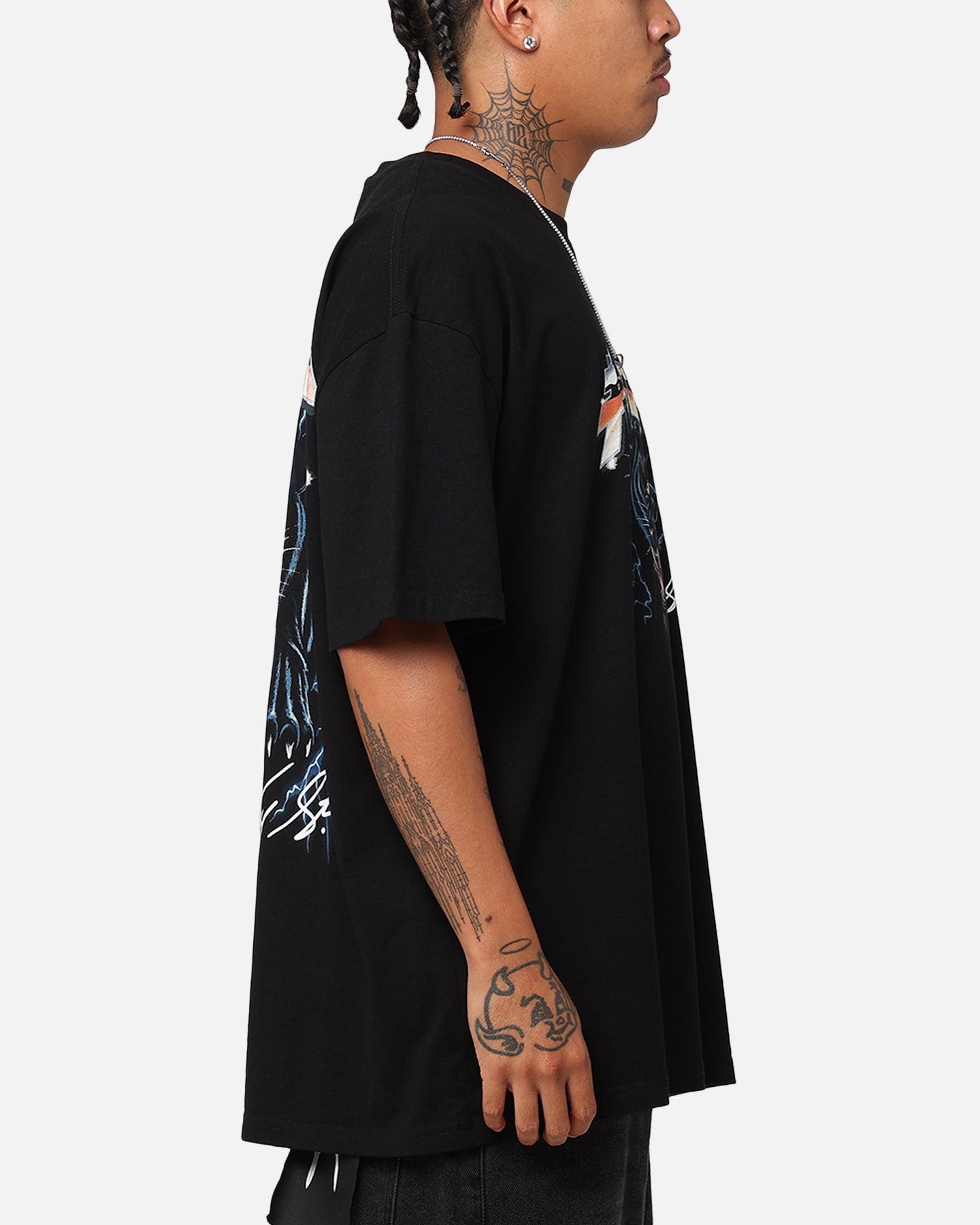 Key Street Panther Heavy T-Shirt Black | Culture Kings US