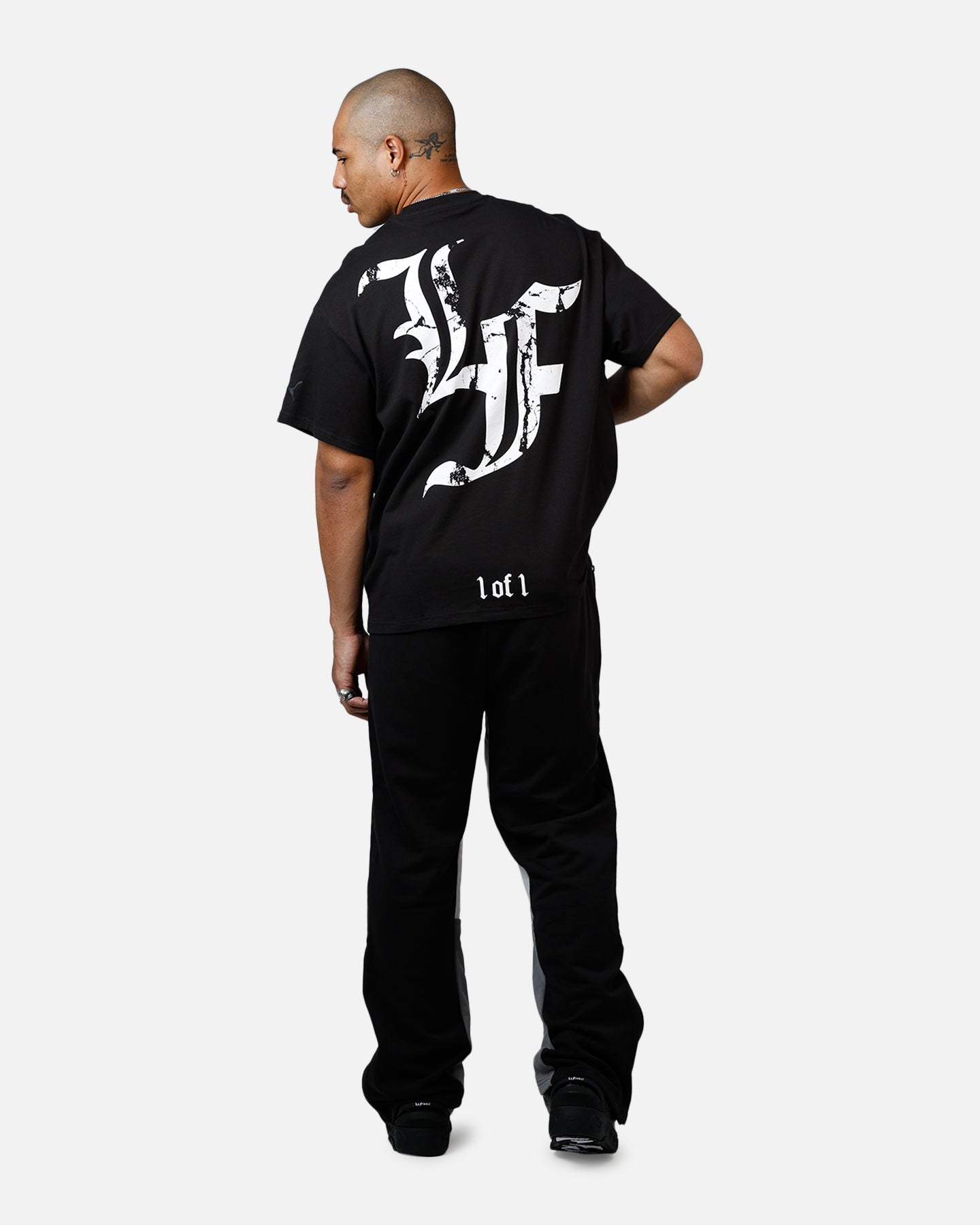 Puma x Lamelo Ball LaFrancé Written In Chrome T-Shirt Black